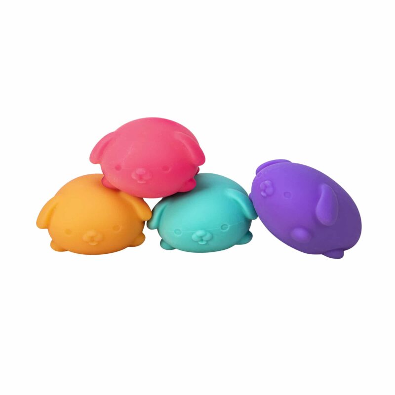 NeeDoh Funky Pup – Squishy Dog Stress & Fidget Toy | 4 Neon Colors to Choose From