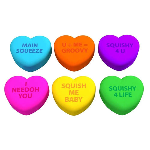 NeeDoh Color Change Squeeze Heart – Valentine’s Day Squishy Fidget Toy | Assorted Colors
