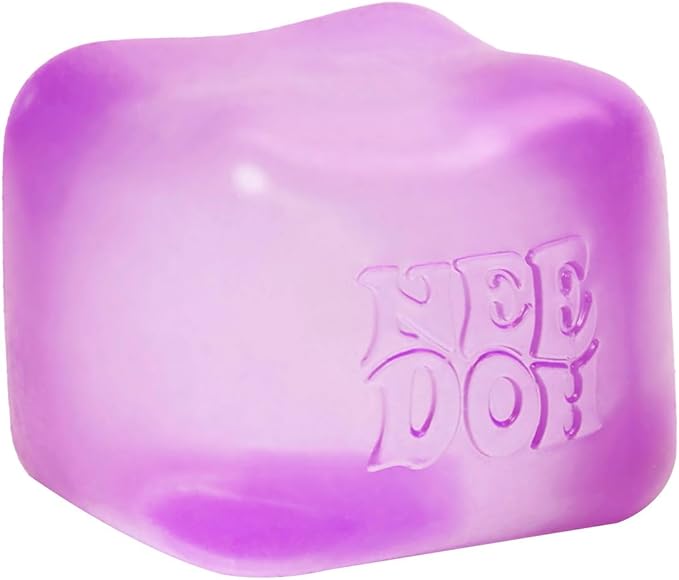 NeeDoh Nice Cube – The #1 Best-Selling Squishy Stress & Fidget Toy | Choose Your Color
