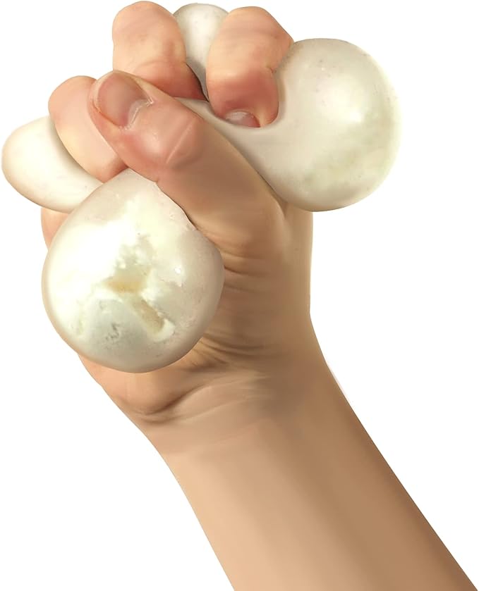 NeeDoh Snowball Crunch – Crispy Squishy Stress Ball & Fidget Toy | Schylling