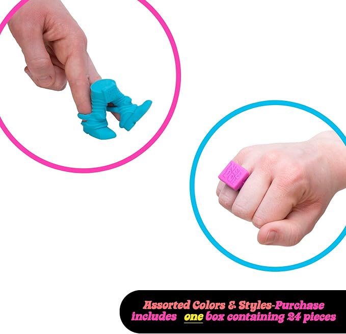 NeeDoh Squishmas Advent Calendar – 24 Mini Squishy Surprise Toys | Christmas Countdown Gift