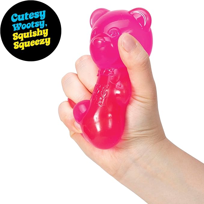 NeeDoh Gummy Bear – Giant Squishy Gummy Bear Stress & Fidget Toy | Assorted Colors
