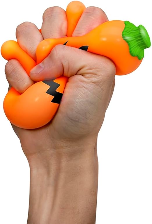 NeeDoh Jack Glow Lantern – Glow-in-the-Dark Halloween Squishy Stress Toy | Assorted Styles