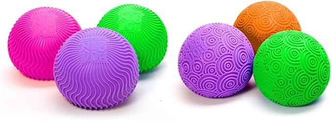 Ripples Super NeeDoh – Squishy Stress Relief Fidget Toy | Assorted Neon Colors & Textures