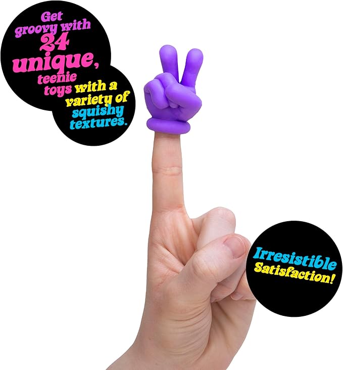 NeeDoh Squishmas Advent Calendar – 24 Mini Squishy Surprise Toys | Christmas Countdown Gift