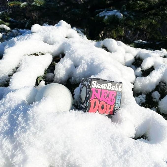 NeeDoh Snowball Crunch – Crispy Squishy Stress Ball & Fidget Toy | Schylling